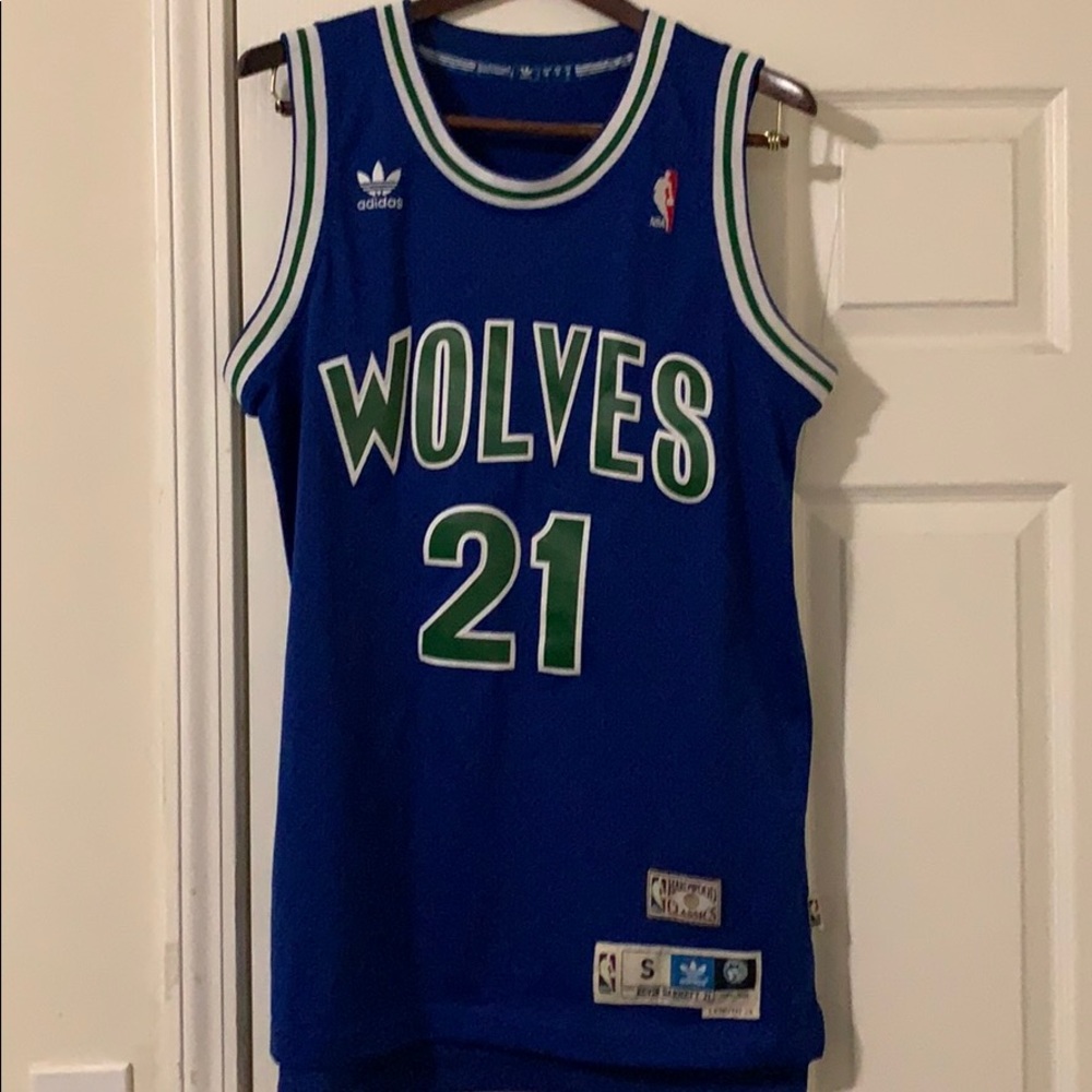 Kevin Garnett Retro TWolves Jersey
